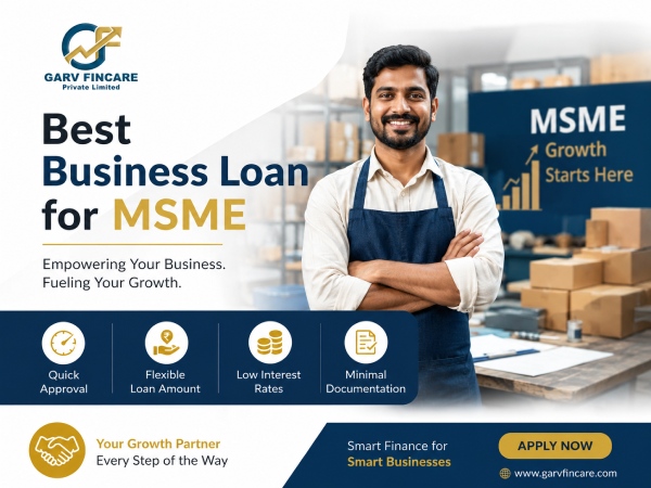 Best Business Loan for MSME