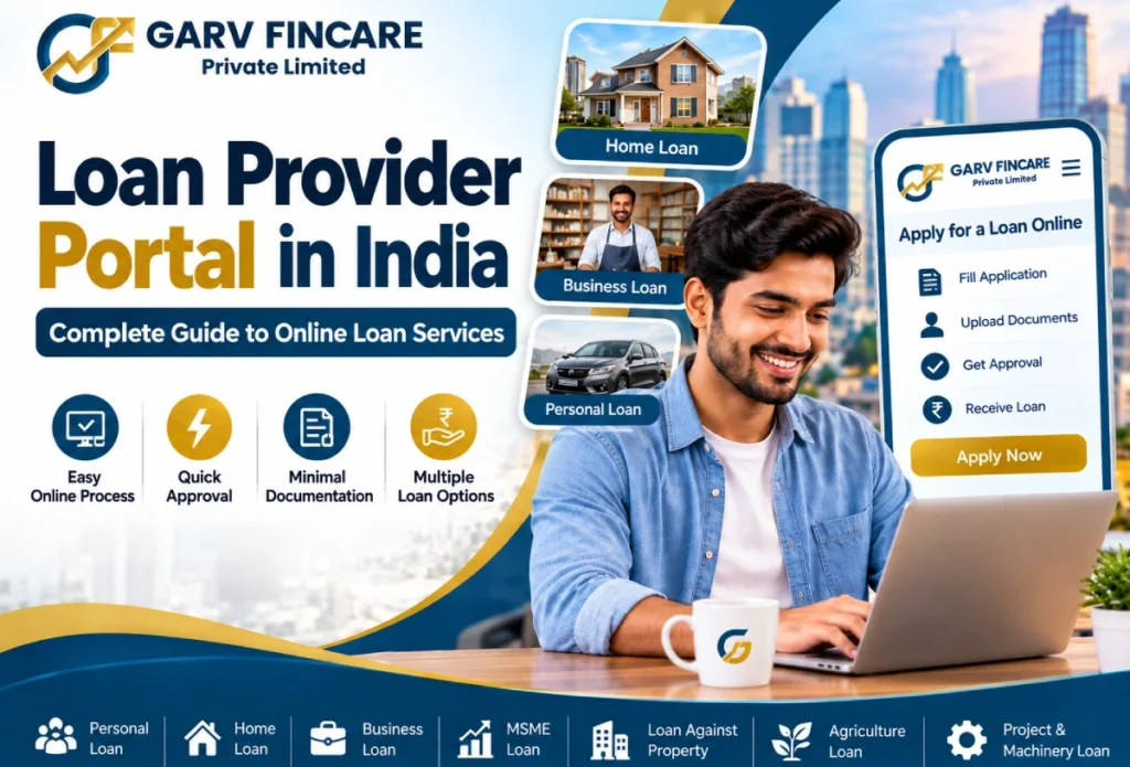 Loan Provider Portal in india